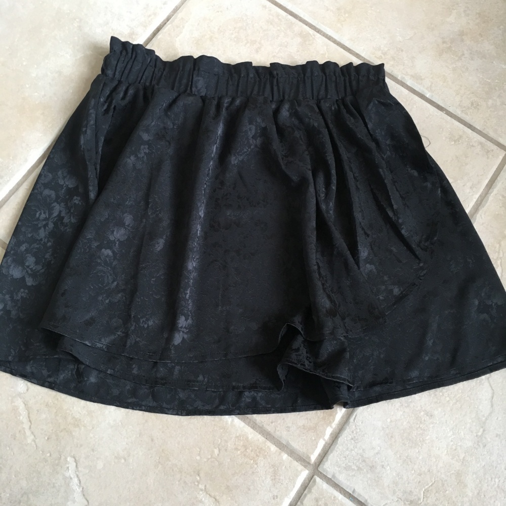 Free Press black mini skirt